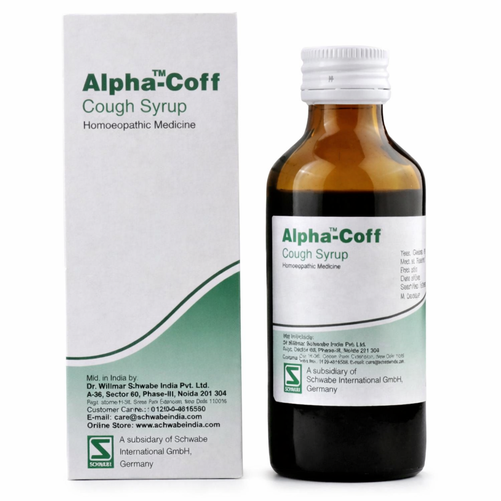 Image 1 of 100 ml for the product Dr. Willmar Schwabe India Alpha-Coff Cough Syrup