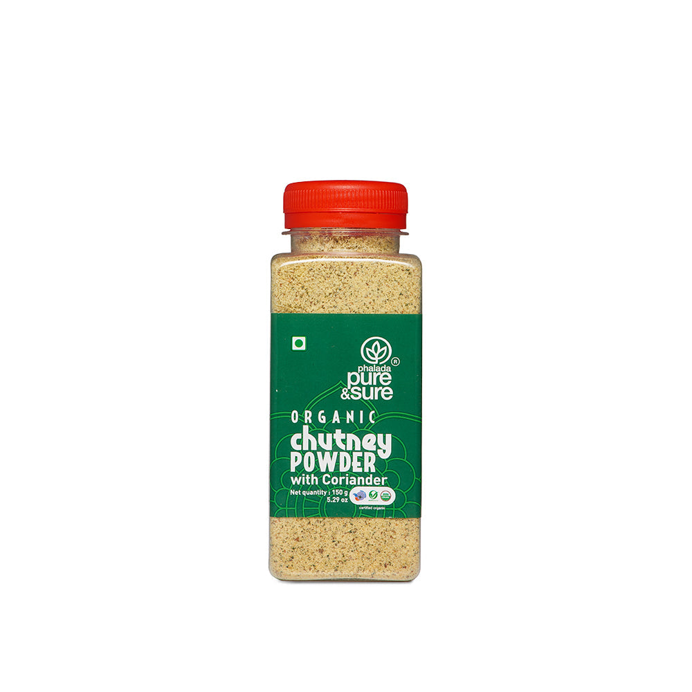 Image 1 of 150 gm / Pack of 1 for the product Pure & Sure Organic Chutney Powder - Coriander