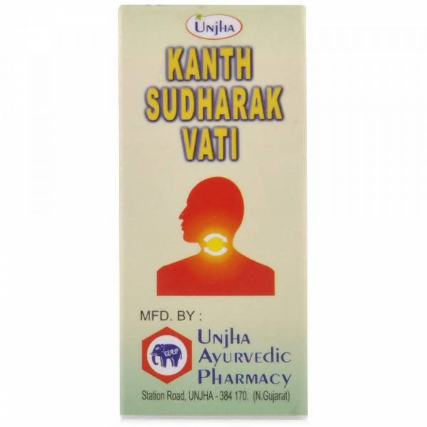 Image 1 of 10 gm for the product Unjha Kanth Sudharak Vati