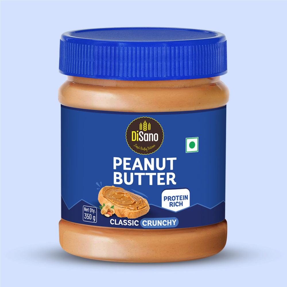 Image 2 of 350 gm / Crunchy for the product Disano Classic Peanut Butter