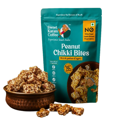 Image 1 of 150 gm / Pack of 1 for the product Sweet Karam Coffee Peanut Chikki