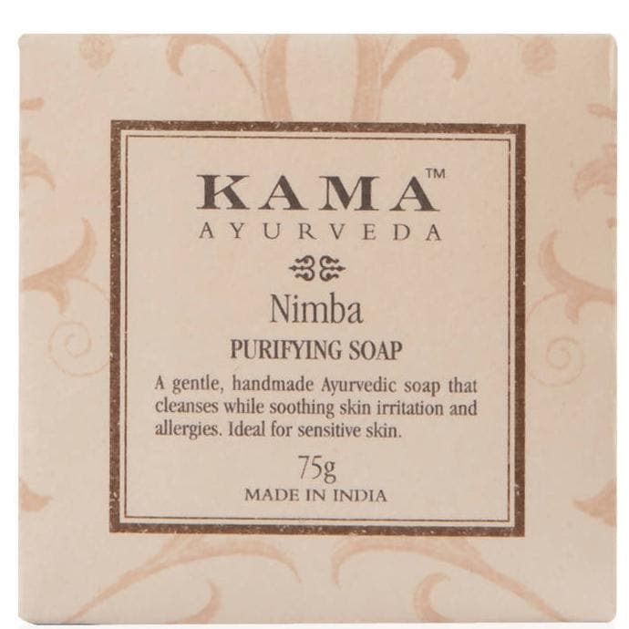 Image 1 of 75 gm for the product Kama Ayurveda Nimba Purifying Soap 75gm