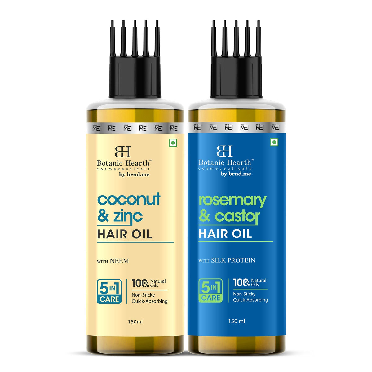 Image 9 of Botanic Hearth Coconut Zinc & Rosemary Castor - Hair Oil