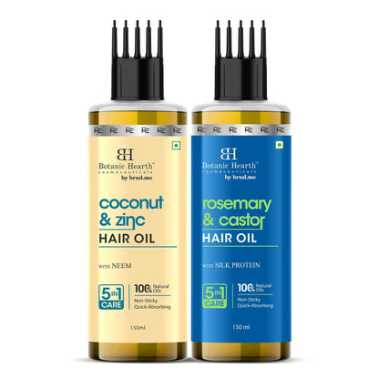 Image 9 of Botanic Hearth Coconut Zinc & Rosemary Castor - Hair Oil