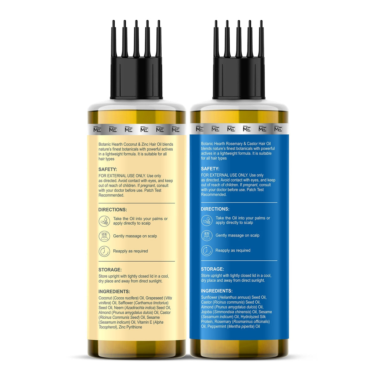 Image 10 of Botanic Hearth Coconut Zinc & Rosemary Castor - Hair Oil