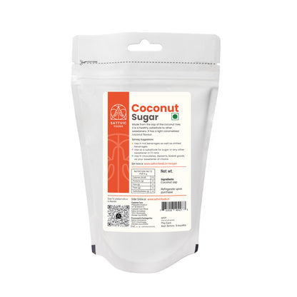 Image 9 of Sattvic Foods Coconut Sugar | Unrefined, Natural, Low-GI Sweetener