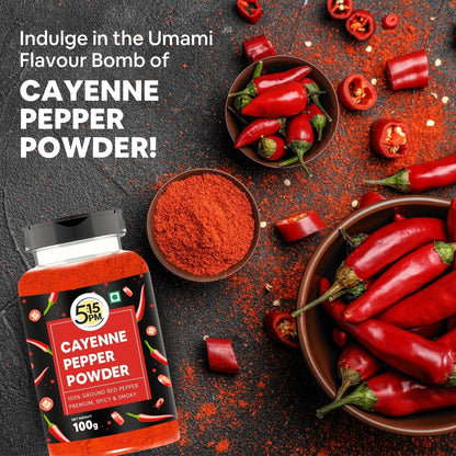 Image 5 of 5:15 PM Cayenne Pepper Powder | Spicy & Smoky | Perfect for Cooking, Seasoning