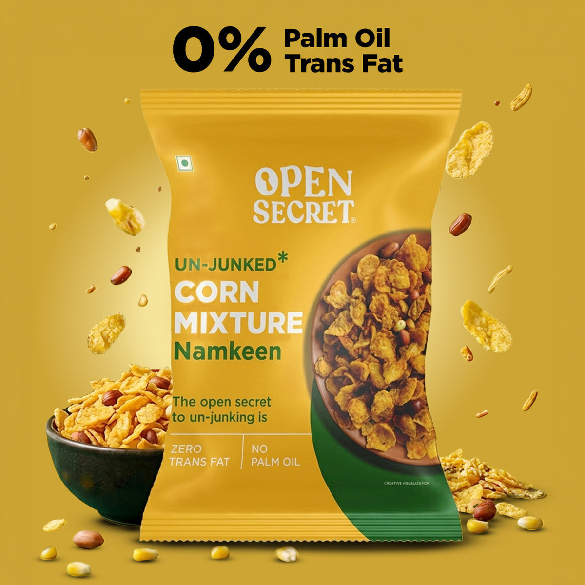 Image 2 of Open Secret Unjunked Corn Namkeen