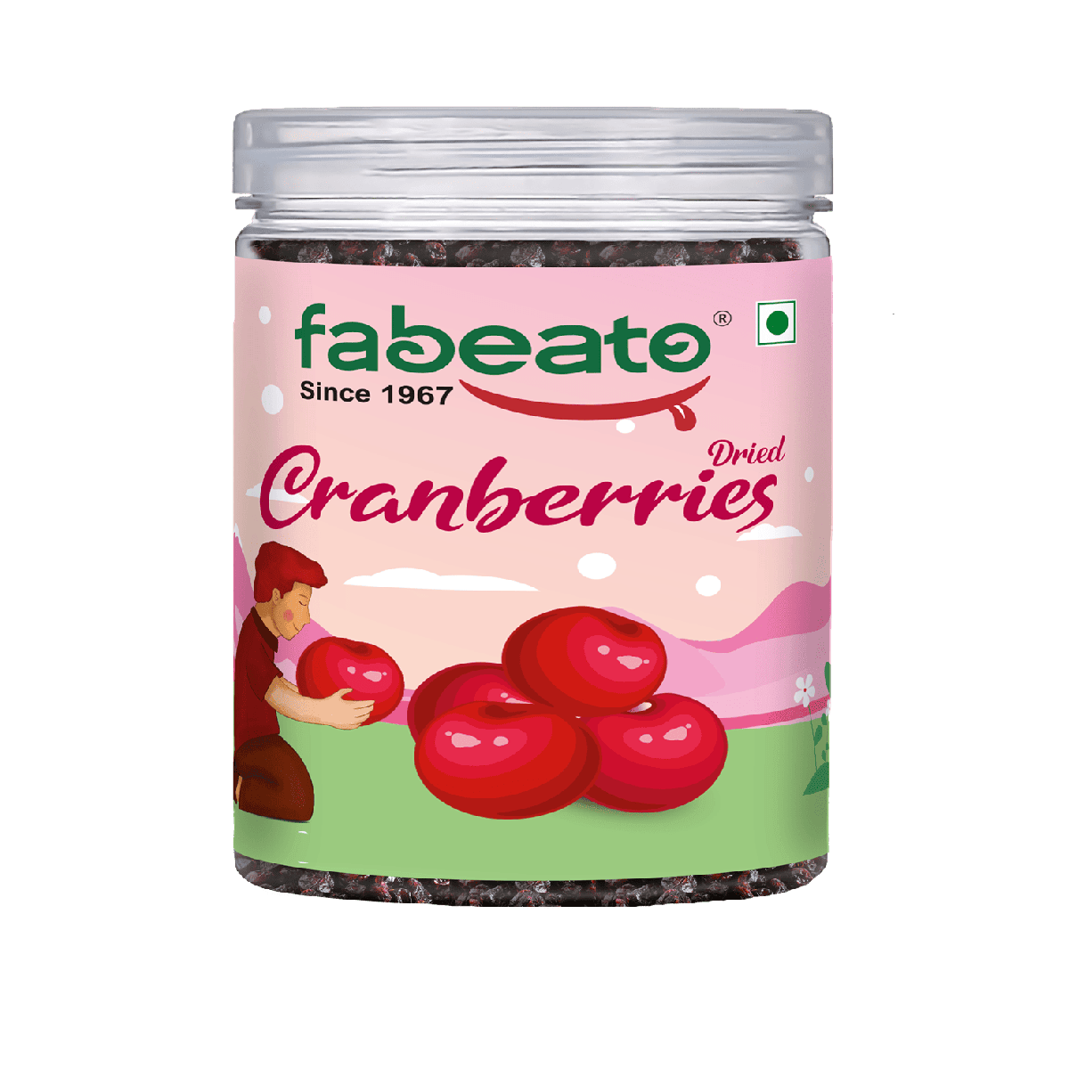 Image 1 of Fabeato Premium Dried Cranberries 250g