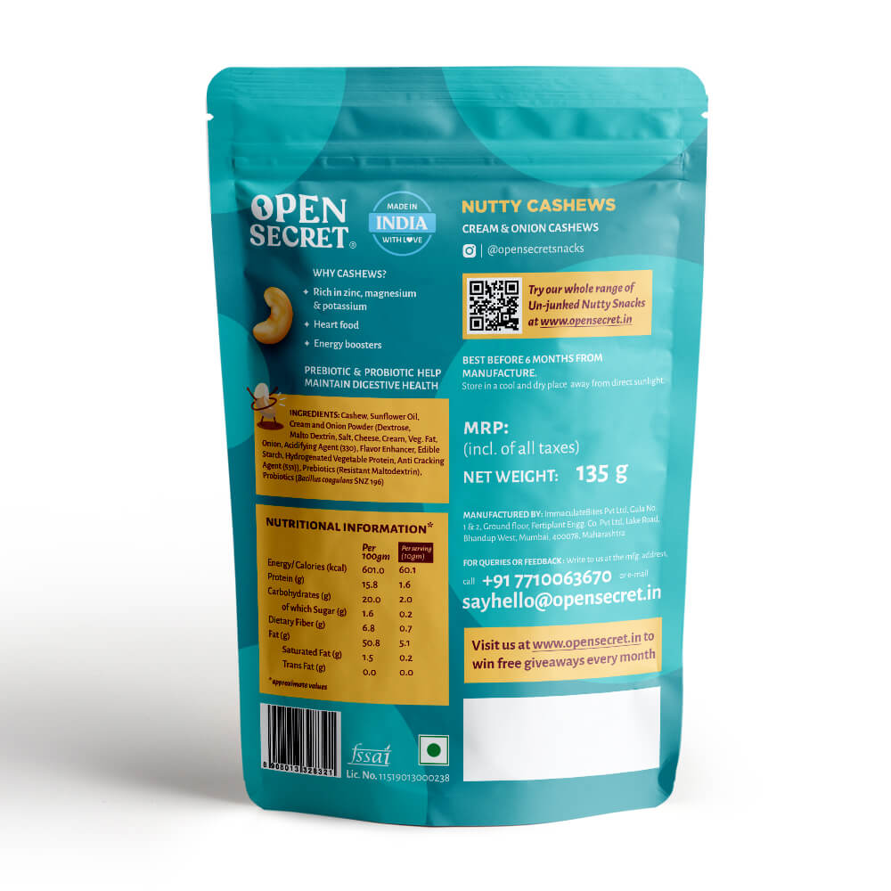 Image 5 of Open Secret Assorted Flavoured Nuts Combo (Pack of 6)