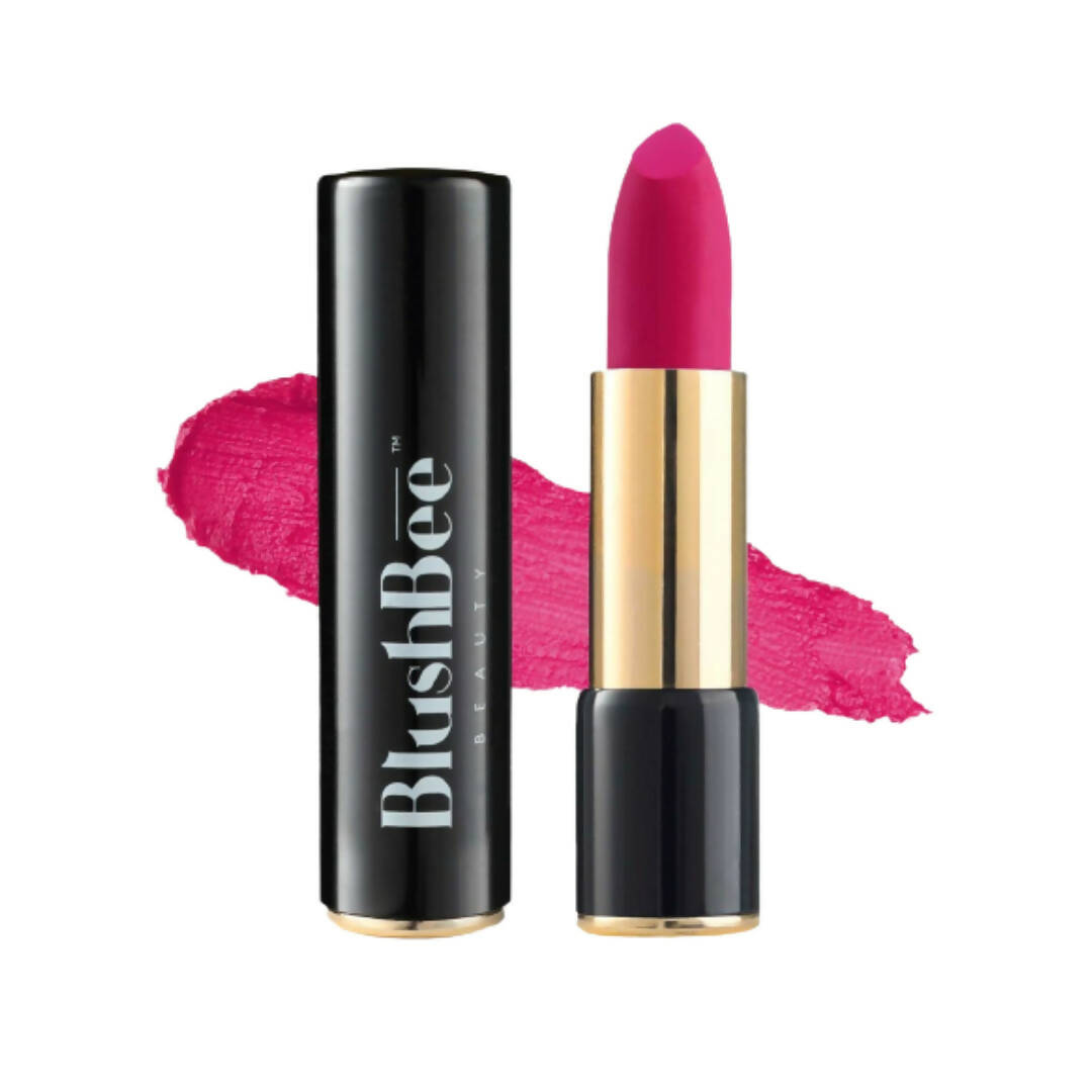 Image 2 of BlushBee Organic Beauty Lip Nourishing Vegan Lipstick - Velvety Rose