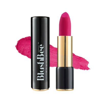 Image 2 of BlushBee Organic Beauty Lip Nourishing Vegan Lipstick - Velvety Rose