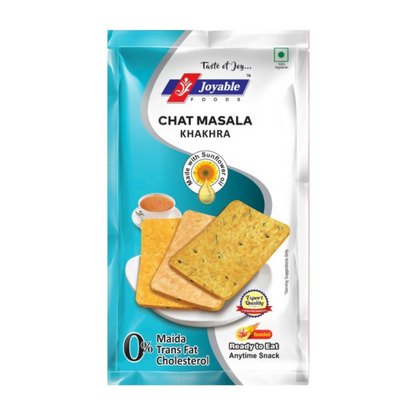 Image 1 of 40 gm for the product Joyable Chat-Masala Mini Khakhra