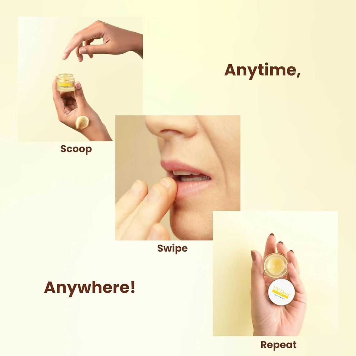 Image 3 of Brinton Uv Doux Lip Lightening Balm