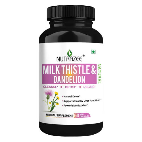 Image 1 of Nutrazee Milk Thistle & Dandelion Vegan Capsules