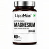 Image 1 of 60 tabs for the product Pure Nutrition LipoMax Liposomal Magnesium Glycinate Supplement 440mg With Vitamin D3 & B12 Veg Tablets
