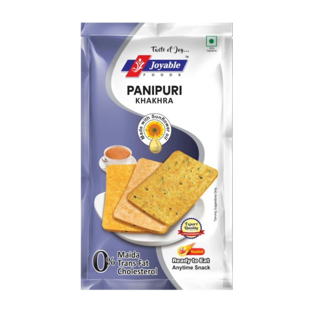 Image 1 of 40 gm for the product Joyable Pani-Puri Mini Khakhra