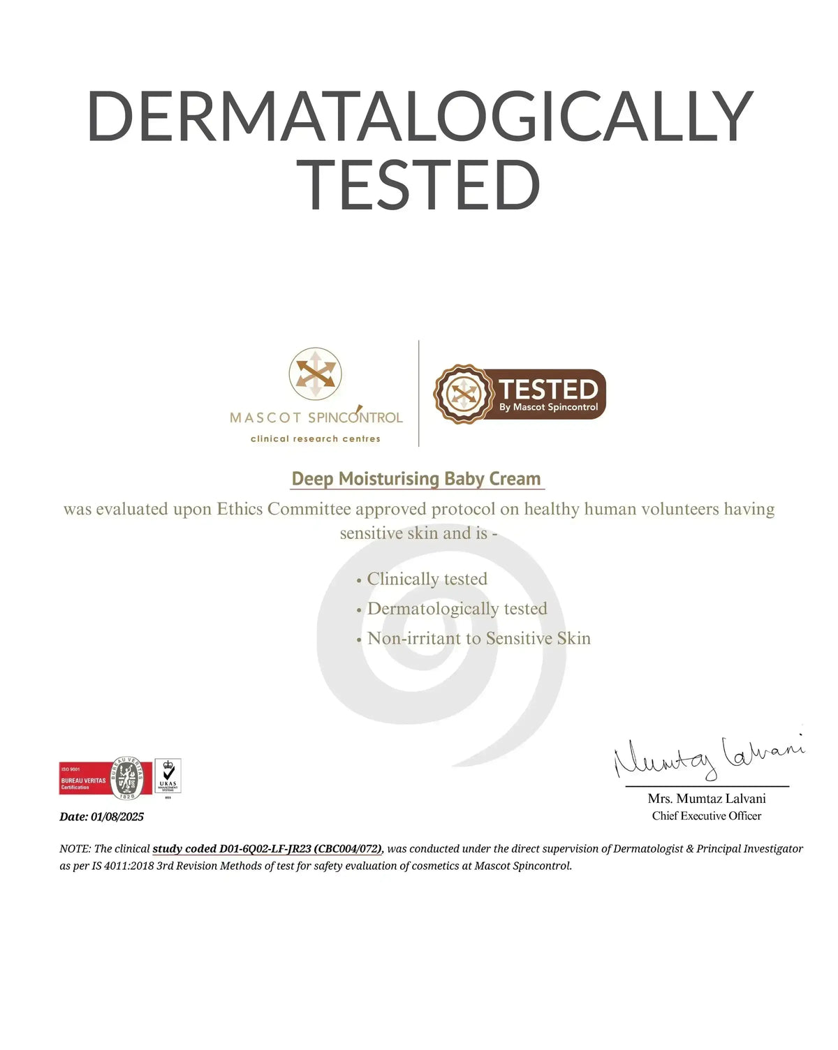 Image 4 of AreoVeda Deep Moisturising Baby Cream
