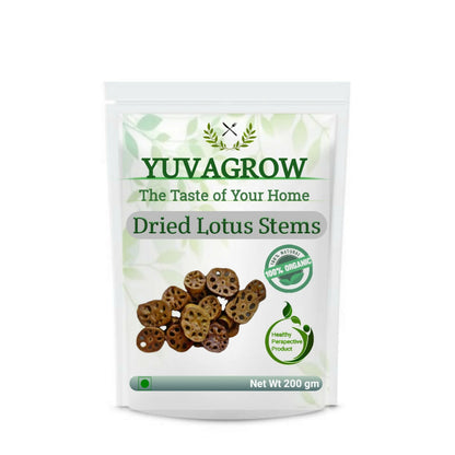 Image 2 of 200 gm for the product Yuvagrow Dried Lotus Stems