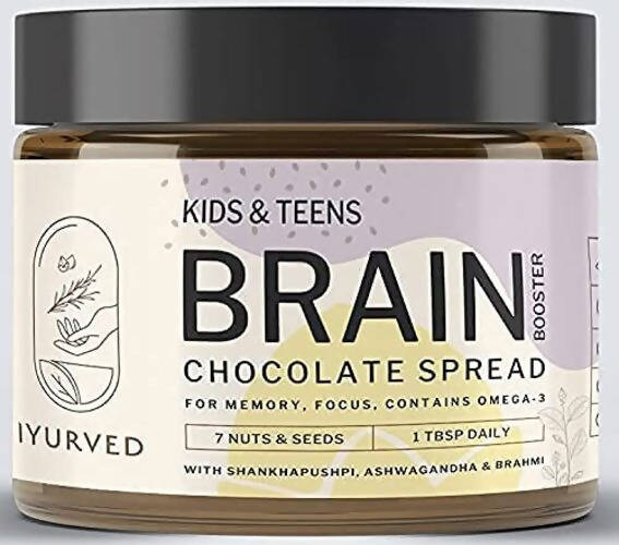 Image 1 of 340 gm for the product Iyurved Kids & Teens Brain Booster Chocolate Spread
