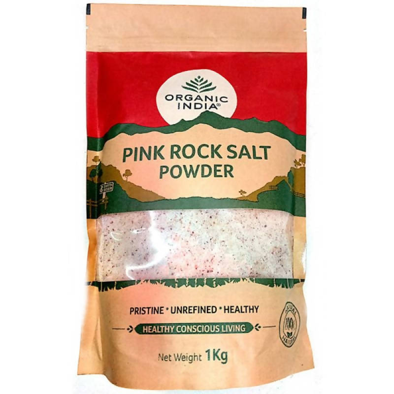 Image 1 of 1 kg for the product Organic India Pink Rock Salt Powder
