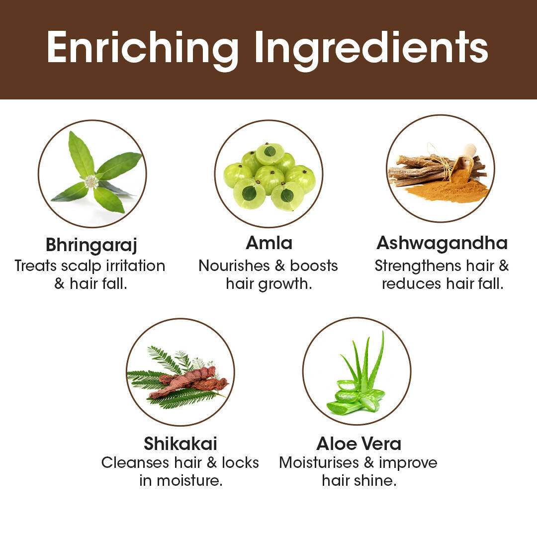 Image 4 of TAC - The Ayurveda Co. Bhringabali Hair Conditioner for Dry & Frizzy Hair with Amla & Bhringraj