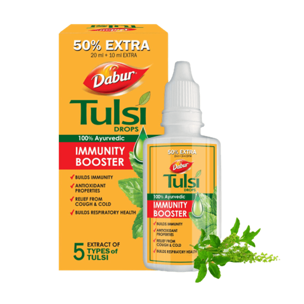 Image 1 of 30 ml / Pack of 1 for the product Dabur Tulsi Drops