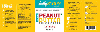 Image 6 of Sattvic Foods Peanut Butter Crunchy (No additives)