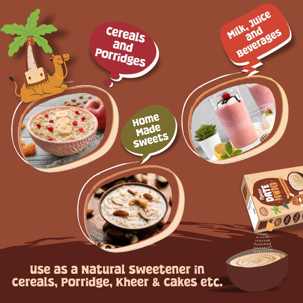 Image 13 of Manna Health Mix and Date Powder Combo