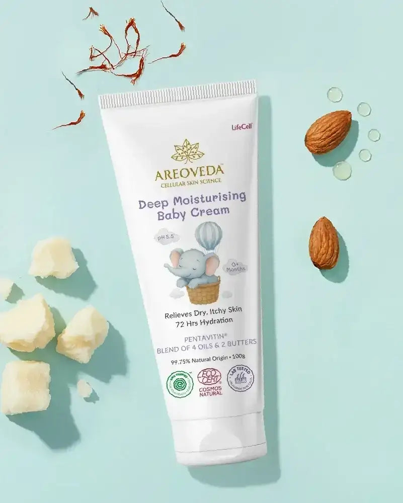 Image 1 of 100 gm for the product AreoVeda Deep Moisturising Baby Cream