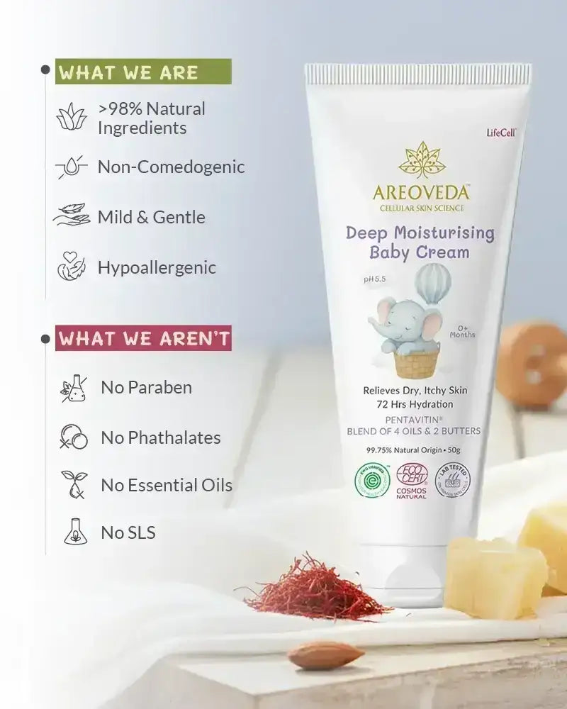 Image 5 of AreoVeda Deep Moisturising Baby Cream