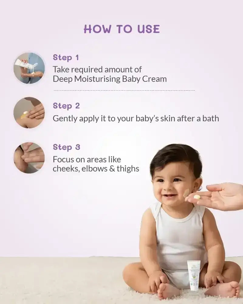 Image 6 of AreoVeda Deep Moisturising Baby Cream