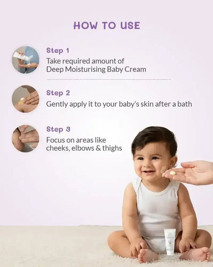 Image 6 of AreoVeda Deep Moisturising Baby Cream