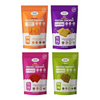 Image 1 of combo for the product NIHKAN Baked Protein Crackers Combo - Moringa, Beetroot, Sesame & Chorafali