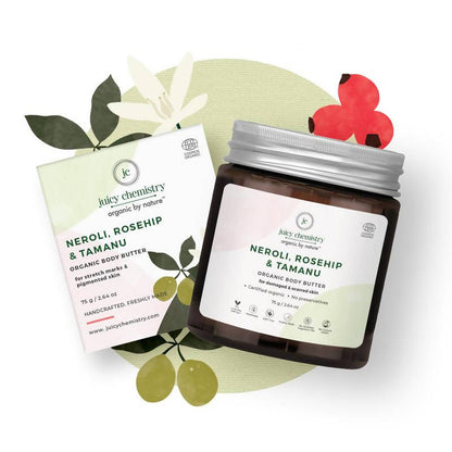 Image 2 of Juicy Chemistry Neroli, Rosehip & Tamanu Organic Body Butter