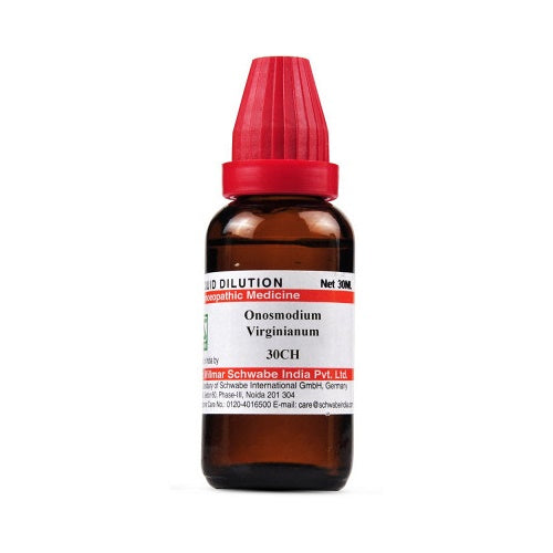 Image 1 of 30 CH / 30 ml for the product Dr. Willmar Schwabe India Onosmodium Virginianum