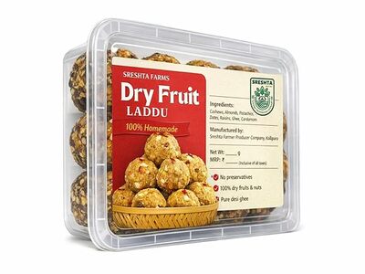 Image 6 of Sreshta Farms Dry Fruit Laddu Traditional Healthy Sweet