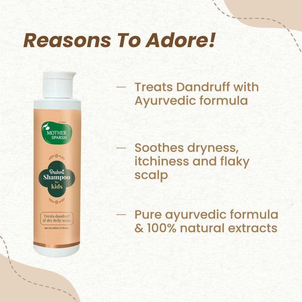 Image 4 of Mother Sparsh Brahmi Hair Shampoo For Kids