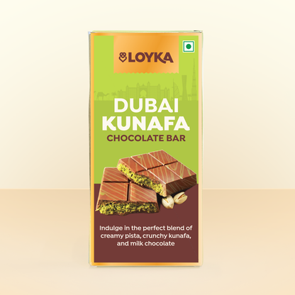 Image 6 of Loyka Dubai Kunafa Chocolate Bar