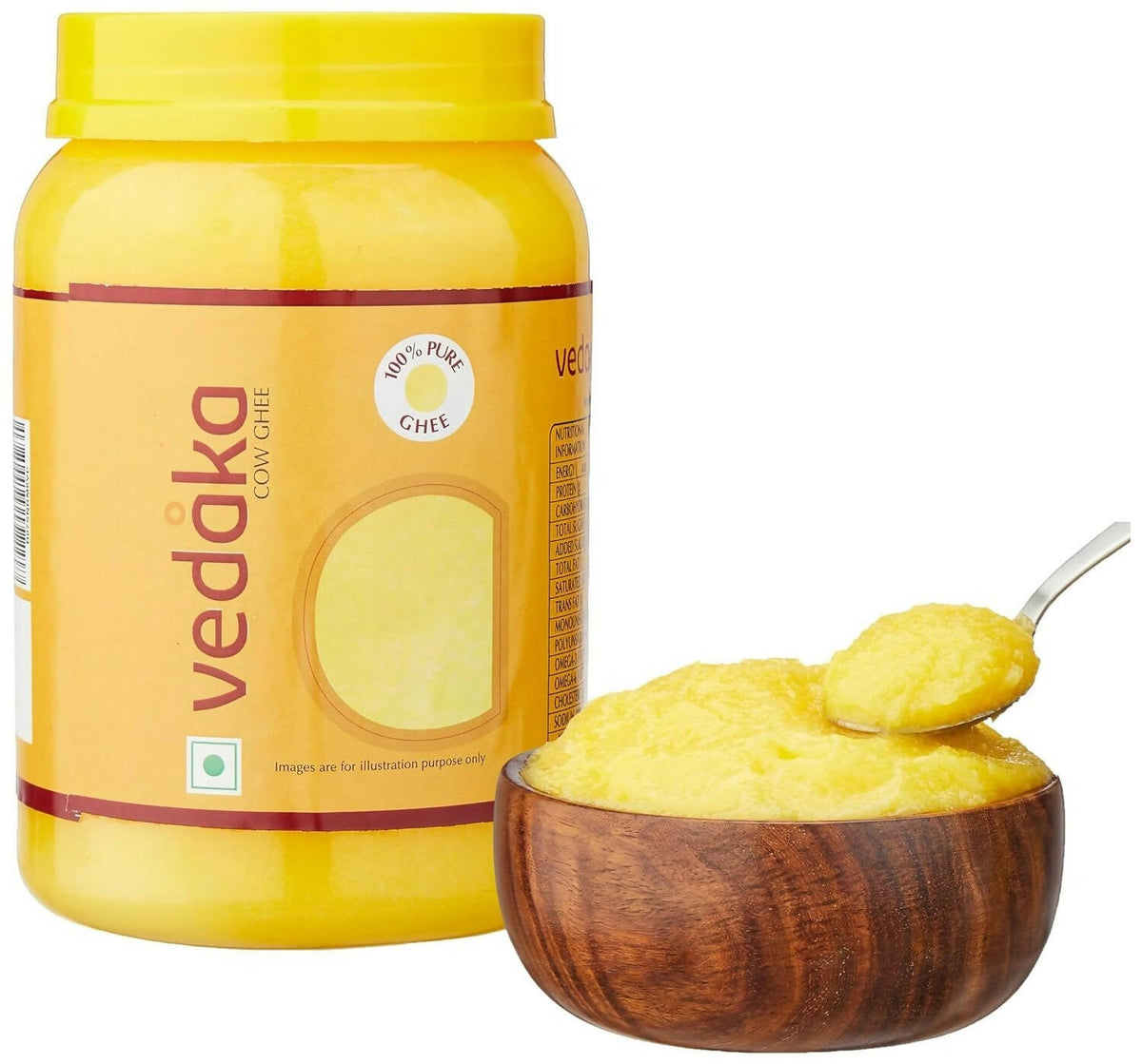 Image 1 of Vedaka Desi Cow Ghee with Rich Aroma | Bilona Method | Hand-Curd-Churned | Traditional, Pure, Natural & Healthy