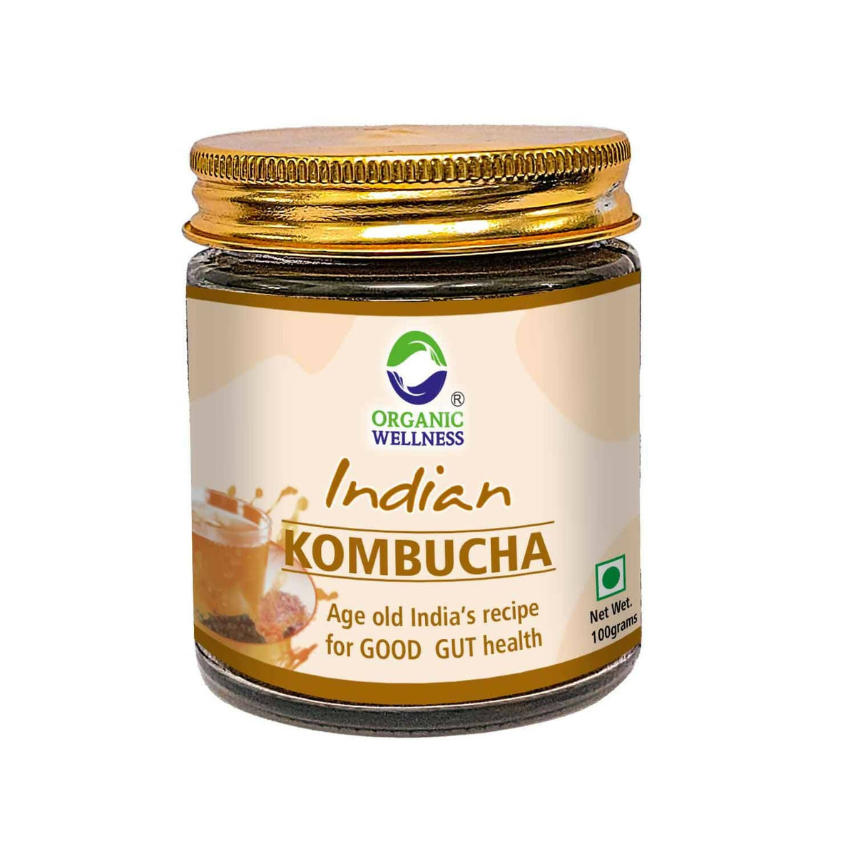 Image 1 of 100 gm for the product Organic Wellness Indian Kombucha