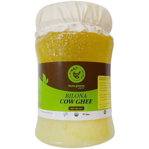 Image 1 of 500 ml / Pack of 1 for the product Terra Greens Organic Bilona Cow Ghee | Vedic Bilona Method | Churned From Curd | Pure, Healthy & Natural