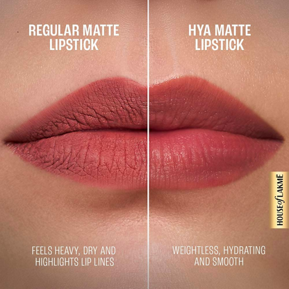 Image 7 of Lakme 9to5 Hya Matte Liquid Lipstick + Hyaluronic Acid - PowerhousePlum