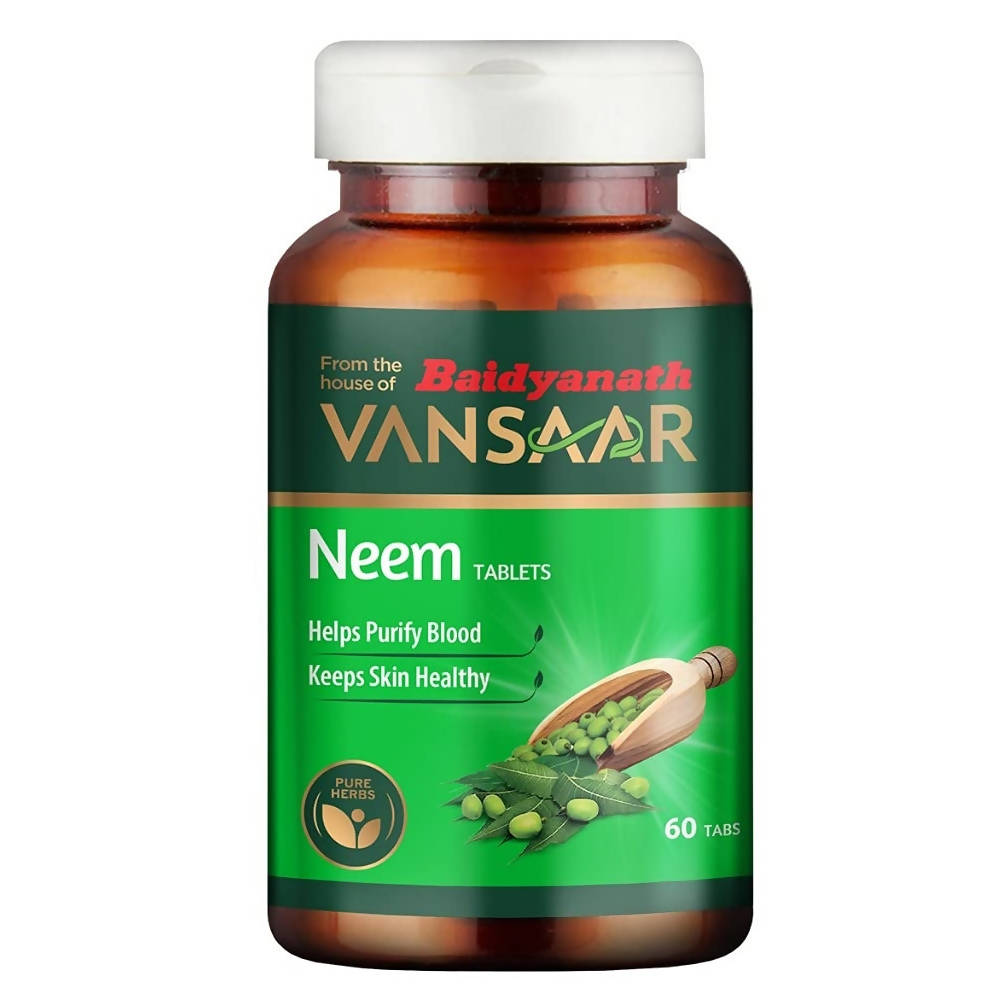 Image 1 of 60 Tabs for the product Baidyanath Vansaar Neem Tablets