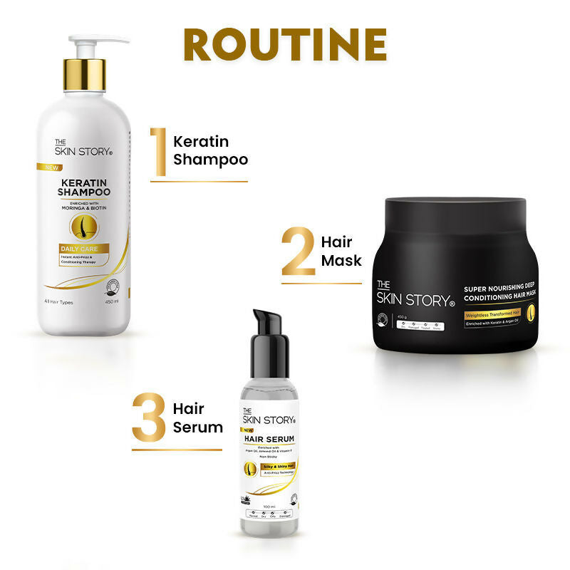 Image 6 of The Skin Story Sulphate Free Keratin Protein Hair Mask