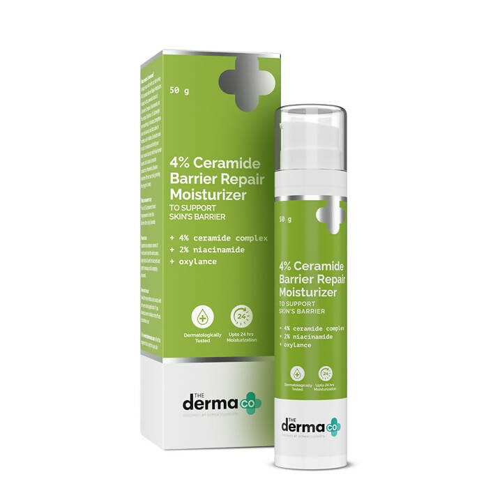 Image 1 of 50 gm for the product The Derma Co 4% Ceramide Barrier Repair Moisturizer