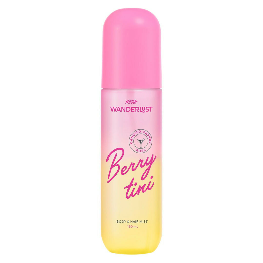 Image 1 of 150 ml / Pack of 1 for the product Wanderlust Berry Tini Fruity Floral Perfume Body & Hair Mist with Candied Cherry & Rose