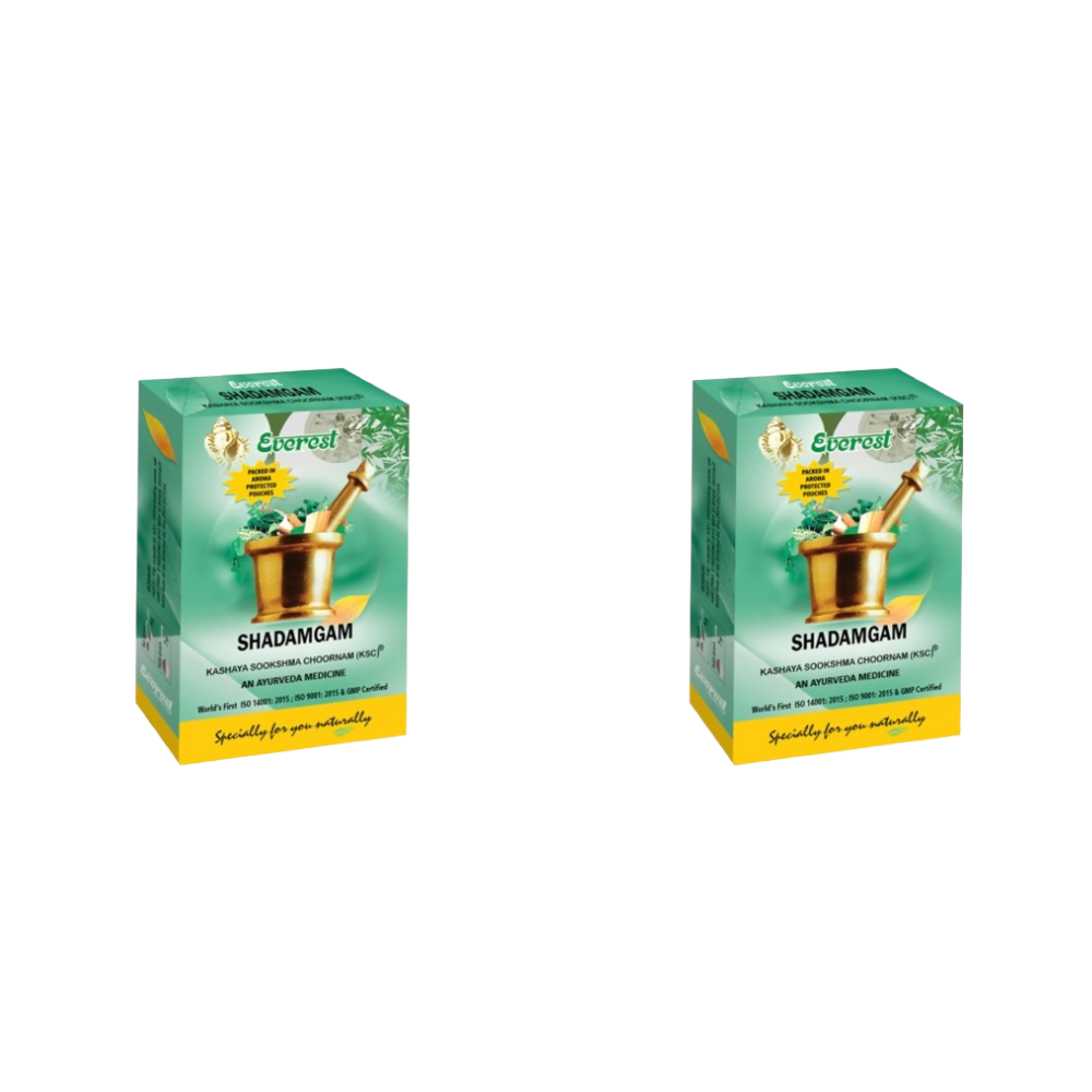 Image 2 of 100 gm / Pack of 2 for the product Everest Ayurveda Shadangam Kashaya Sookshma Choornam
