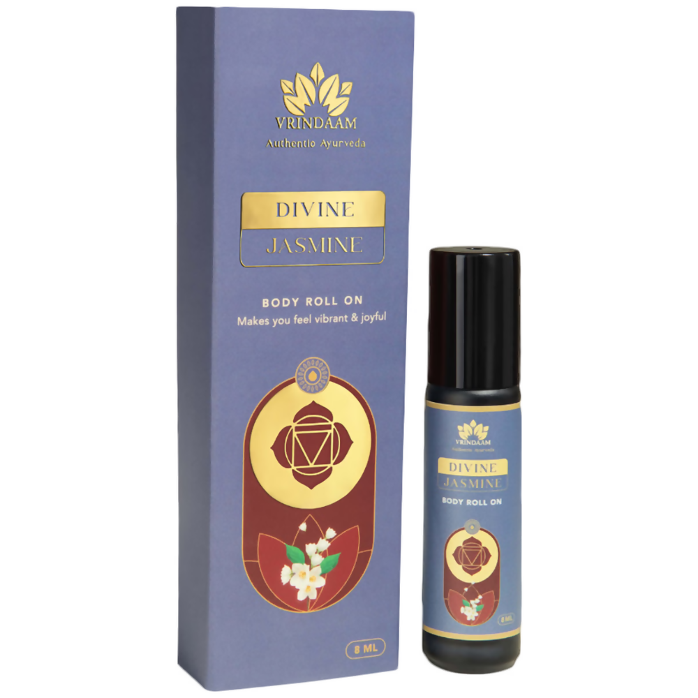 Image 1 of 8 ml / Pack of 1 for the product Vrinda Jasmine Aromatic Oil Roll On