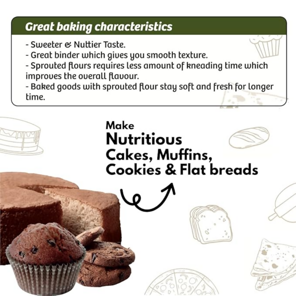 Image 5 of NIHKAN Gluten Free Baking Mix Flour with Millets